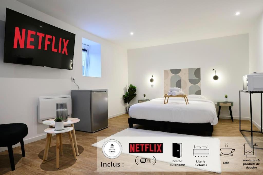 Ng Suitehome - Lille L Tourcoing L Haute - Duplex 4 Pers - Balnéo - Netflix - Wifi - Tourcoing