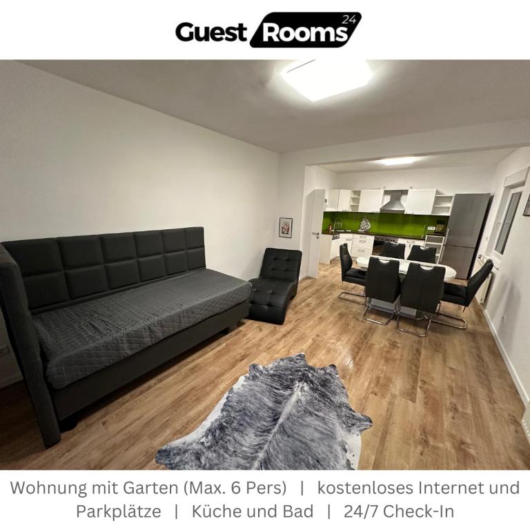 Wohnung Mit Garten Eg - Guestrooms24 - Marl - Haltern am See