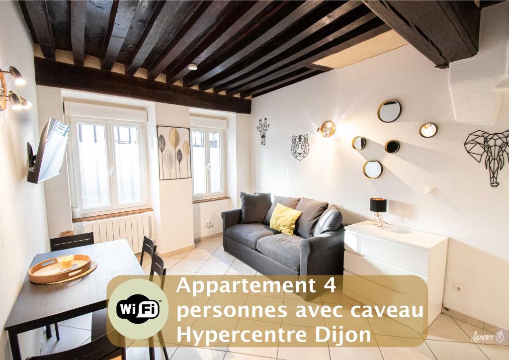 Appartement 4 Personnes T2 (1 Chambre), Tout éQuipé Hyper Centre De Dijon + Wifi - Marsannay-la-Côte