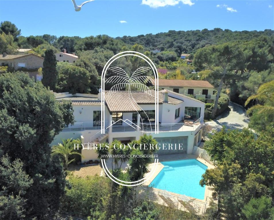 Villa L'arbanaise Vue Mer/piscine Presqu'ile Giens - Porquerolles