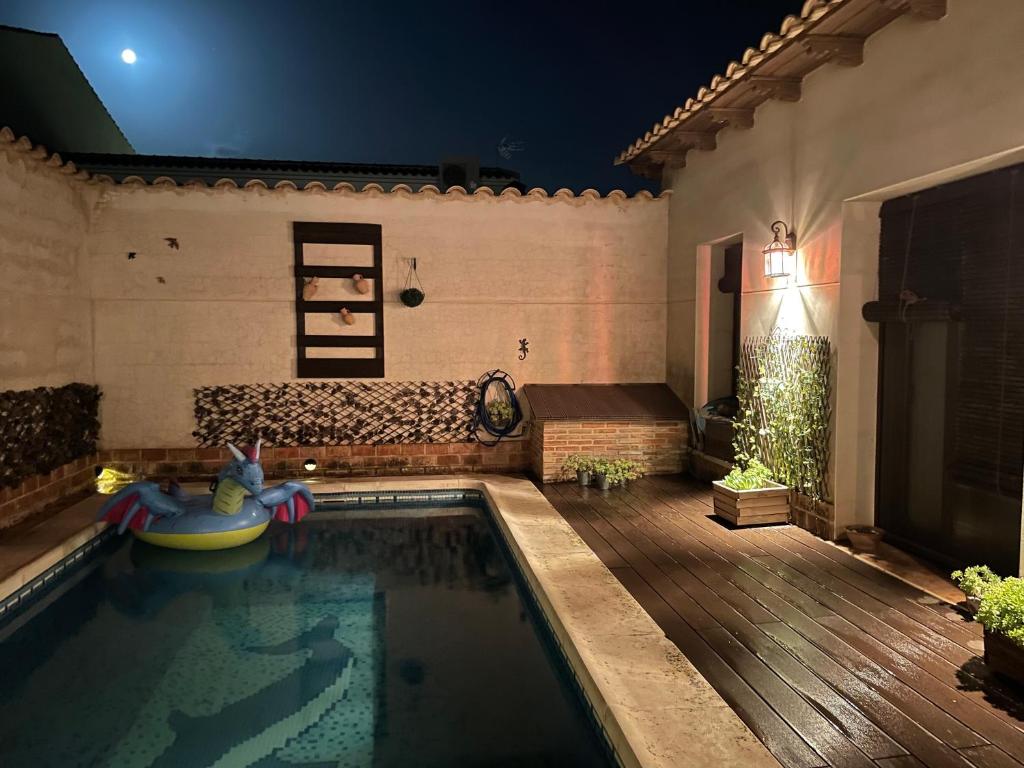 House With 4 Bedrooms In Mota Del Cuervo, With Wonderful City View, Private Pool And Enclosed Garden - Pedro Muñoz