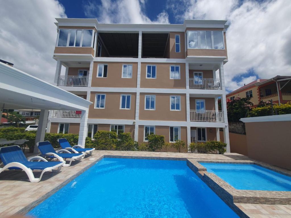 Vip Residence - Ocean & Pool View Lovely 2-bedroom Apartment - Dominica