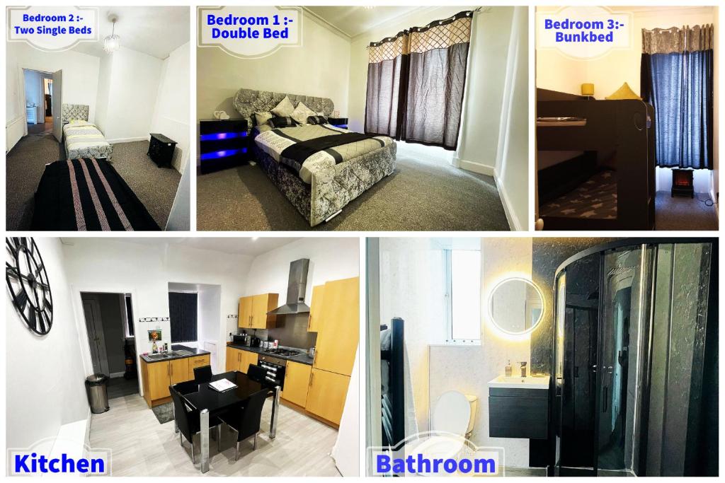 3 Bedroom Entire Flat, Luxury Facilities With Affordable Price, Self Checkin/out - Kirkcaldy