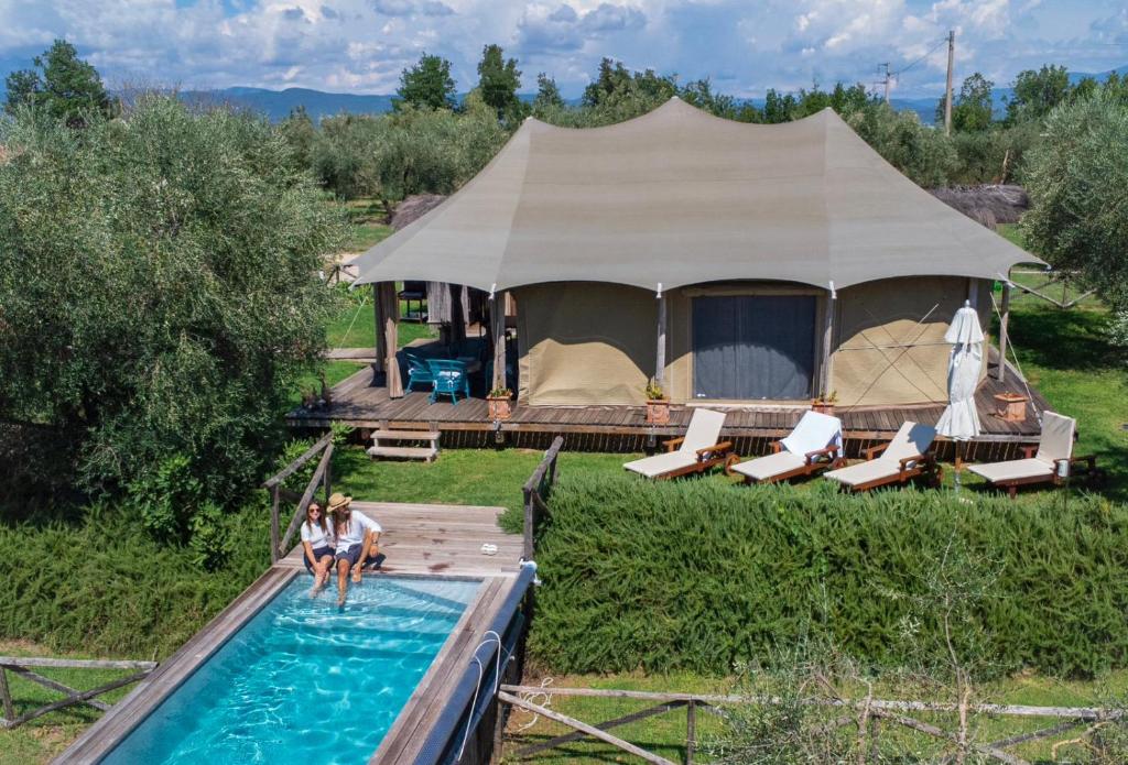 E-glamping/blue Saphir Tent - Italy