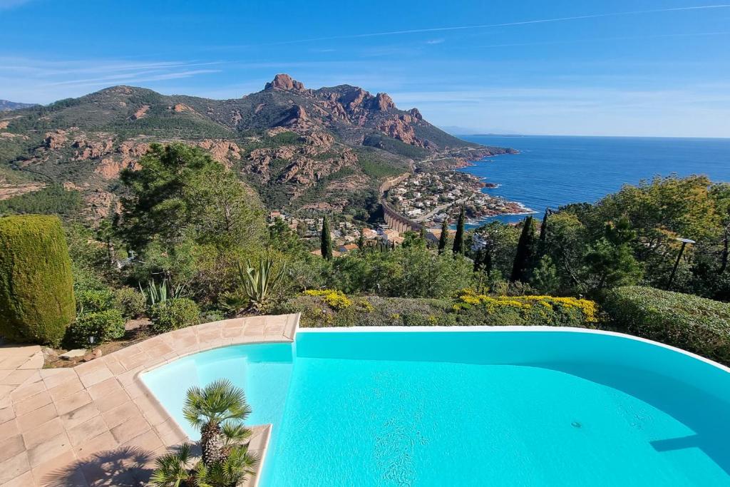 Family Villa 14 People - View Of The Sea And The Esterel - Private Pool - Théoule-sur-Mer