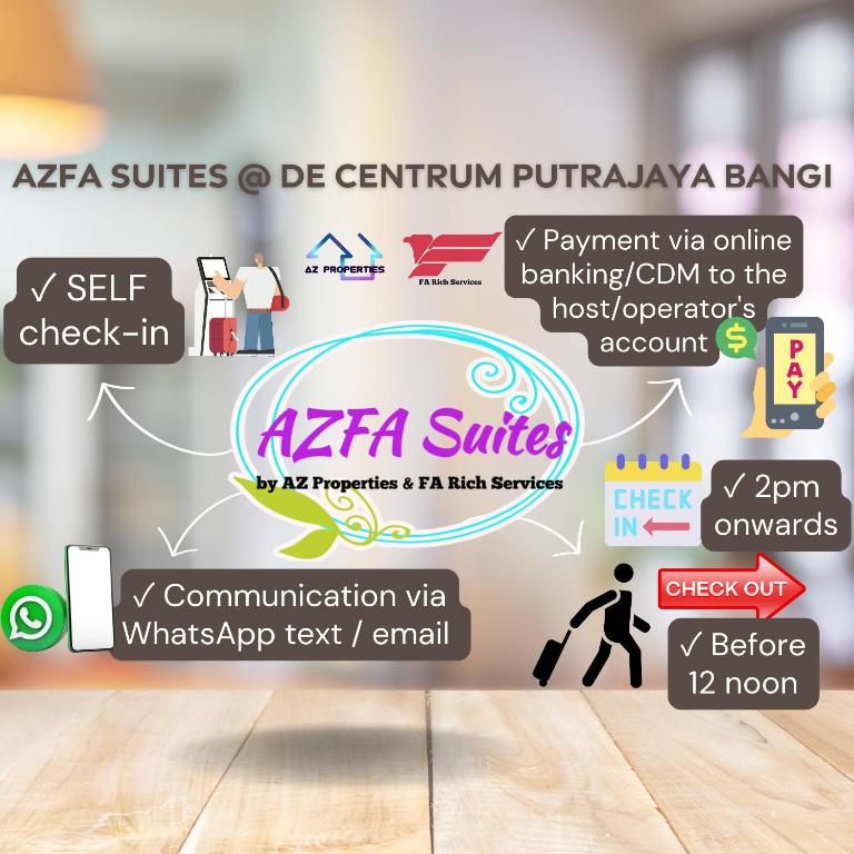 Azfa Duplex Suite At De Centrum Putrajaya Bangi Free Wifi - Malaysia