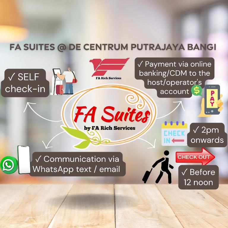 {Wifi} Putrajaya Bangi Fa Suite 4pax De Centrum - Malezija