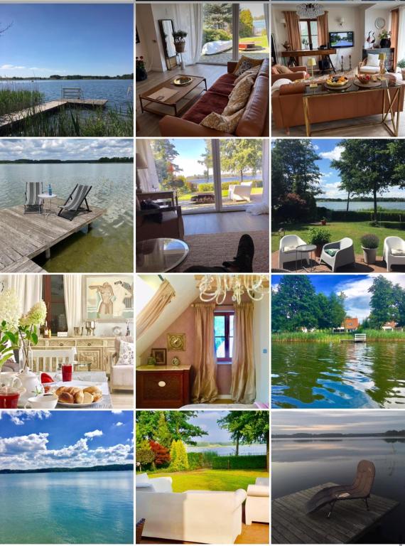 Mazurska Villa Deluxe W Pasymiu Z Prywatnym Pomostem Na Jezioro Kalwa I łOdzią Na Wyłączność Najwyższe Premium W Osada Zamkowa - Mazury