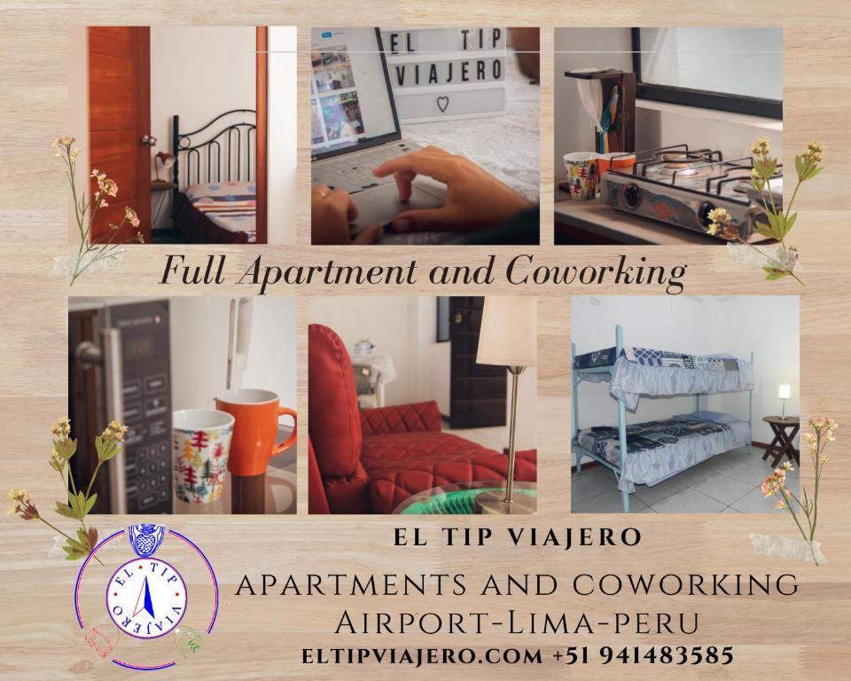 Apartment Near The Airport, Free Taxi To Airport -El Tip Viajero - Lima