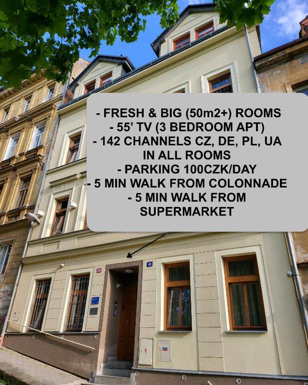 Excellent Apartments In Karlovy Vary - Karlowe Wary