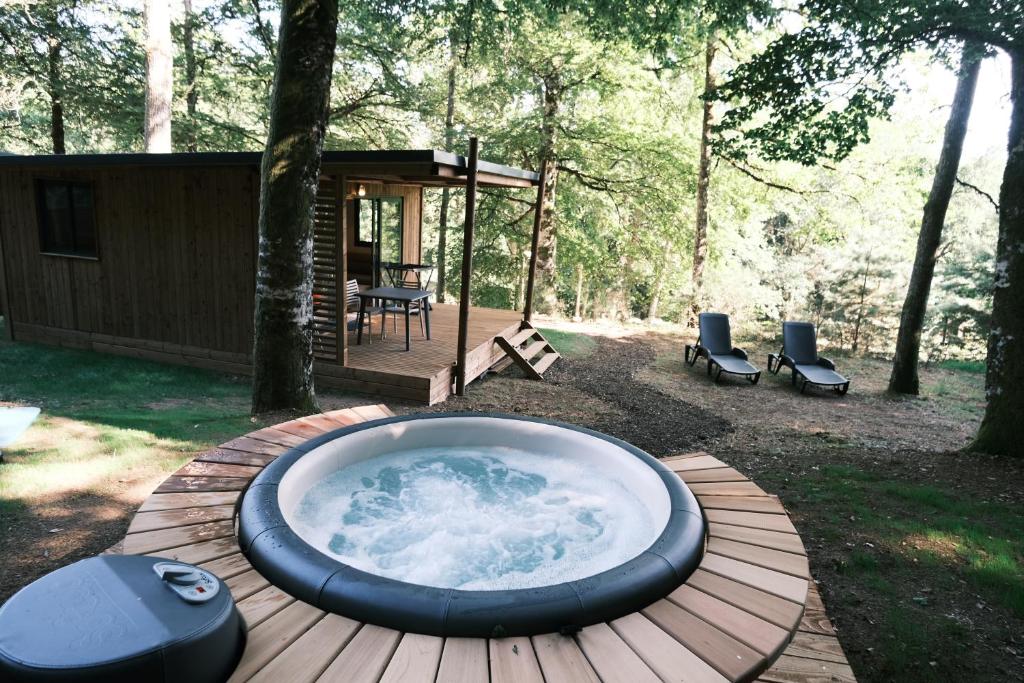 Lodge Avec Spa Privatif - Foret Et Lac - Limousin