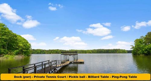 Lake Tennis Billiard Ping Pong Fire Pit Dock - LaGrange, GA