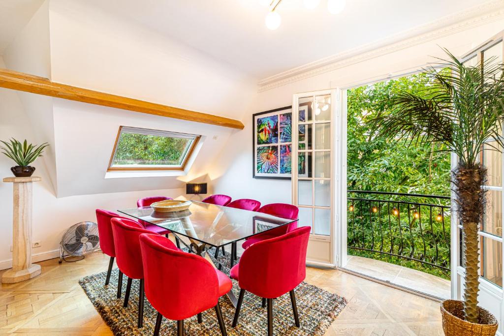 Stylish Modern Apartement - Art, Design, Garden, 15' To Eiffel - Rueil-Malmaison