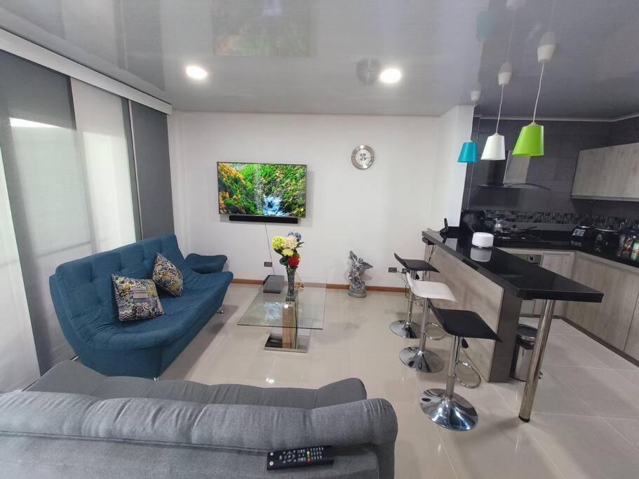 Apartamento Amoblado En Tercer Piso Con Wi Fi Y Aire Acondicionado - Candelaria