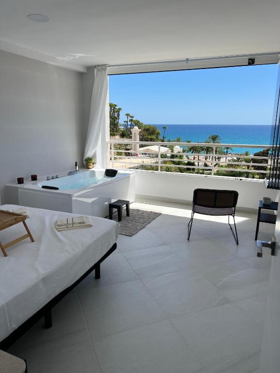 Modern Apartment Sea View With Private Jacuzzi - Villajoyosa