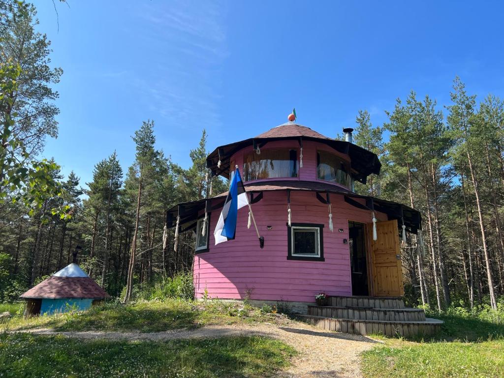 Roosa maja saunaga - Estonia