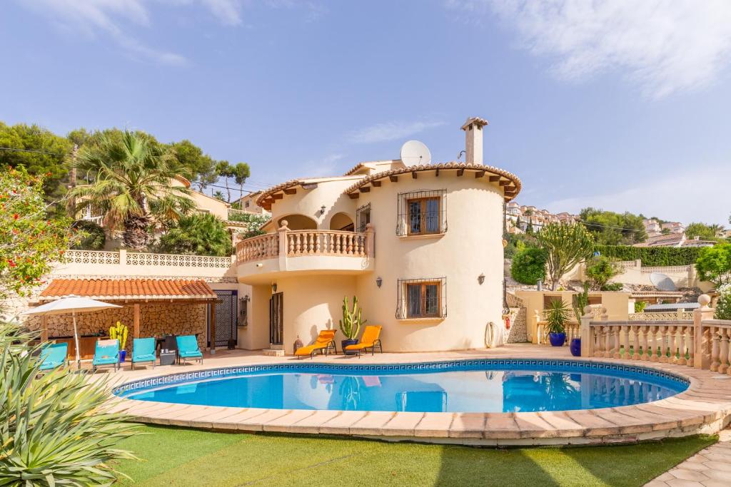 "Villa Rafael" With Sea View, Pool & Wi-fi - Moraira