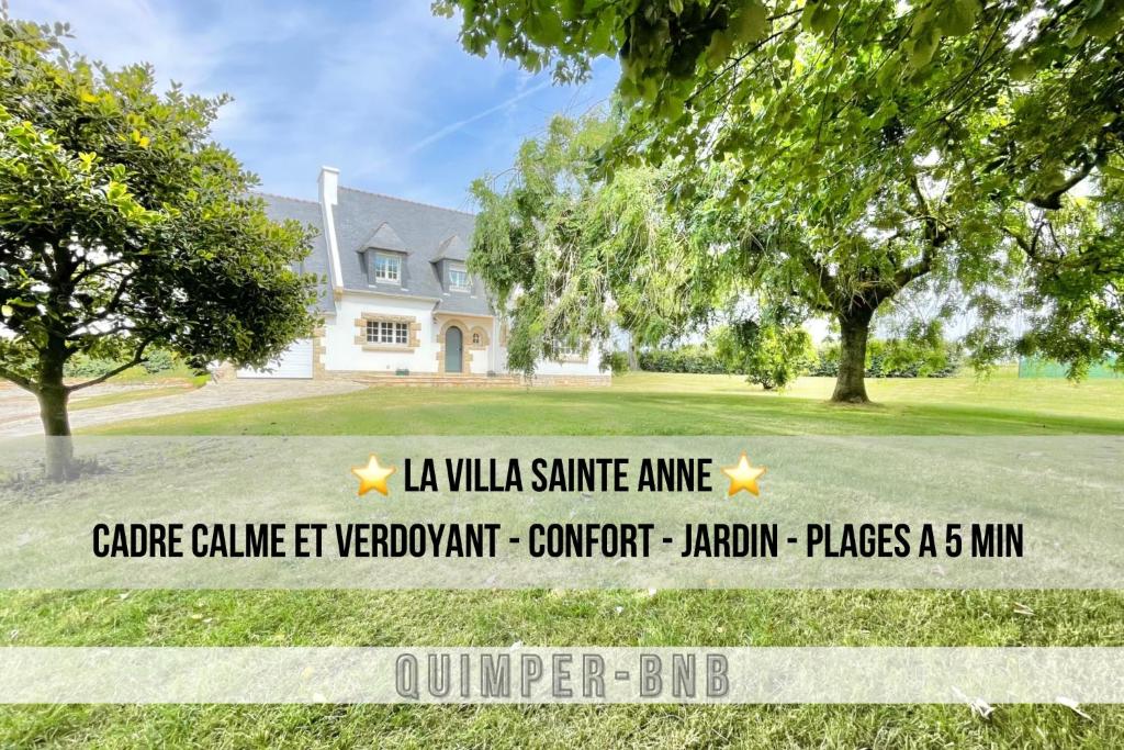 La Villa Ste Anne - Wifi - Plages Et Bourg De Plonevez à 2 Min - Locronan