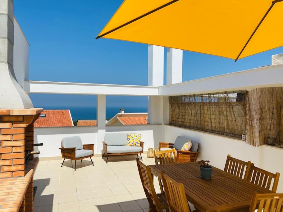 Ocean Terrace - Private Patio With Bbq & Sea View - Nazaré