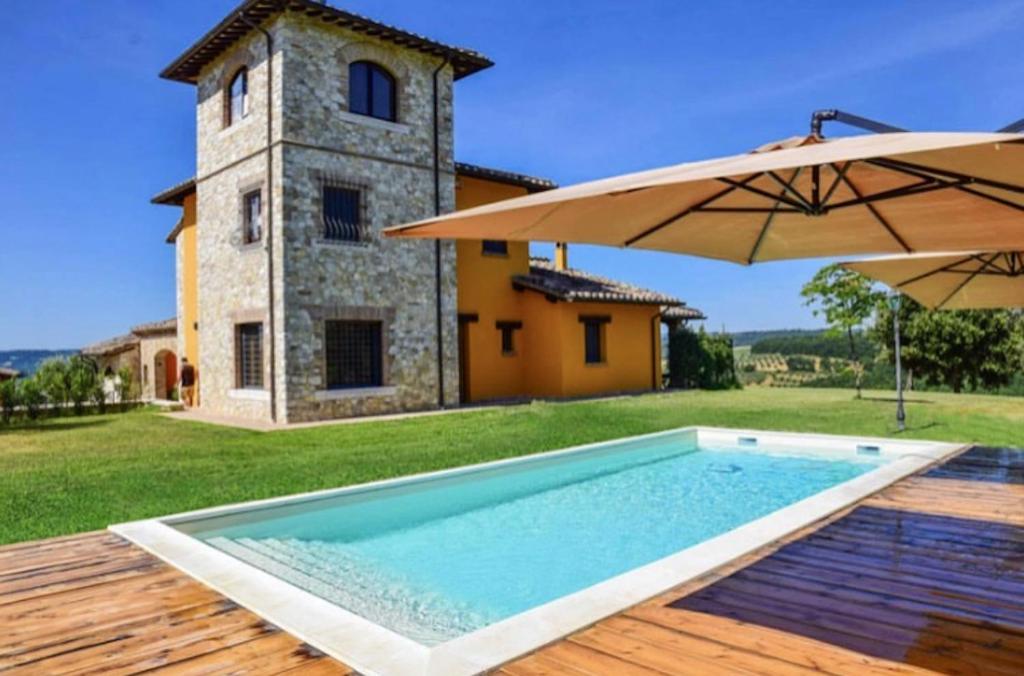 4 Bedrooms Villa With Private Pool Furnished Garden And Wifi At Montecampano - Provincia di Terni