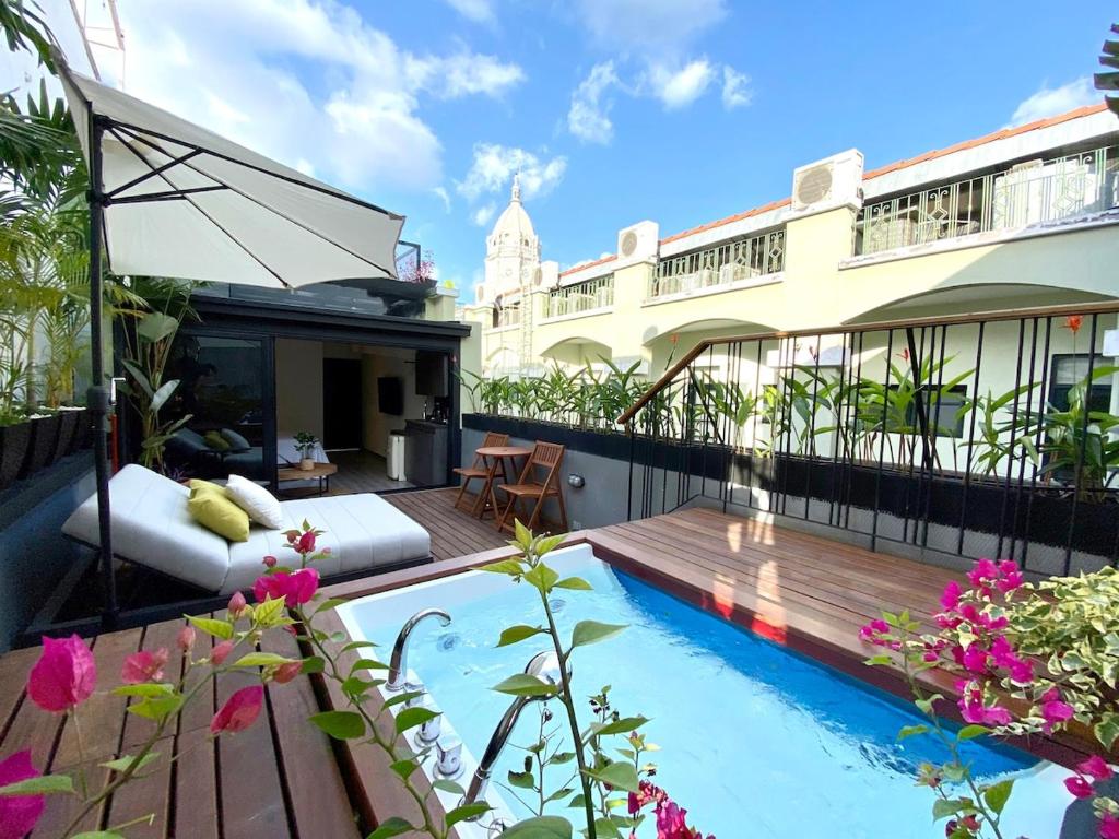 Amazinn Places Casco Viejo Private Rooftop And Jacuzzi - Panama