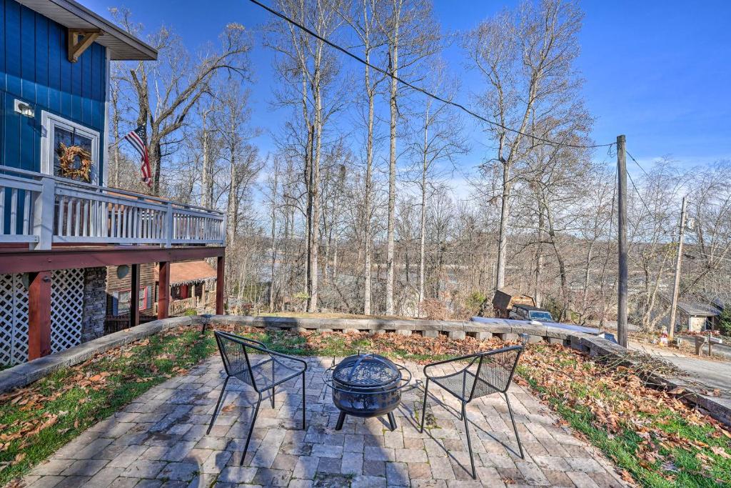 Gray Home With View Of Boone Lake And Fire Pit! - Warriors' Path State Park, Kingsport
