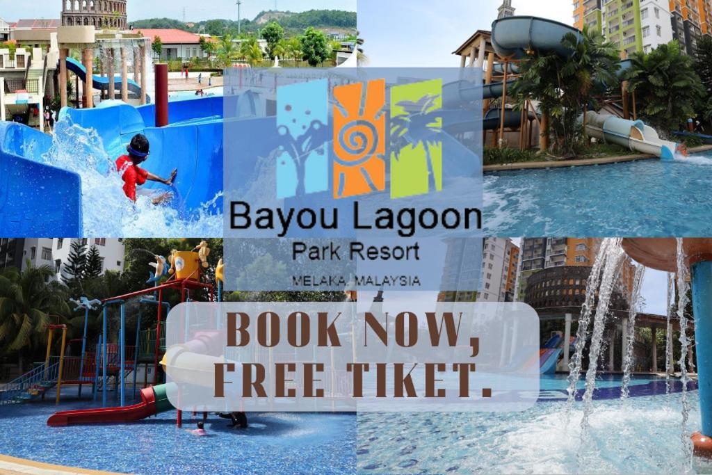 Bayou Legoon Resort . Free 6 Water Park Tiket - Malacca