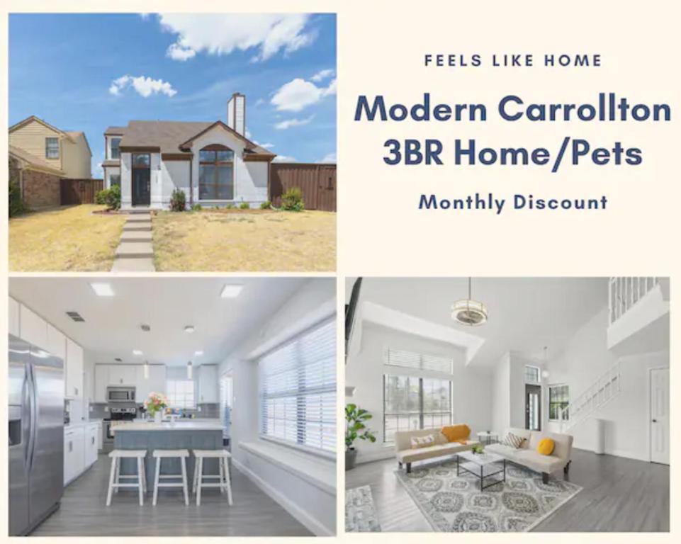 Luxurious Renovated Home-central Location-pet - Carrollton, TX