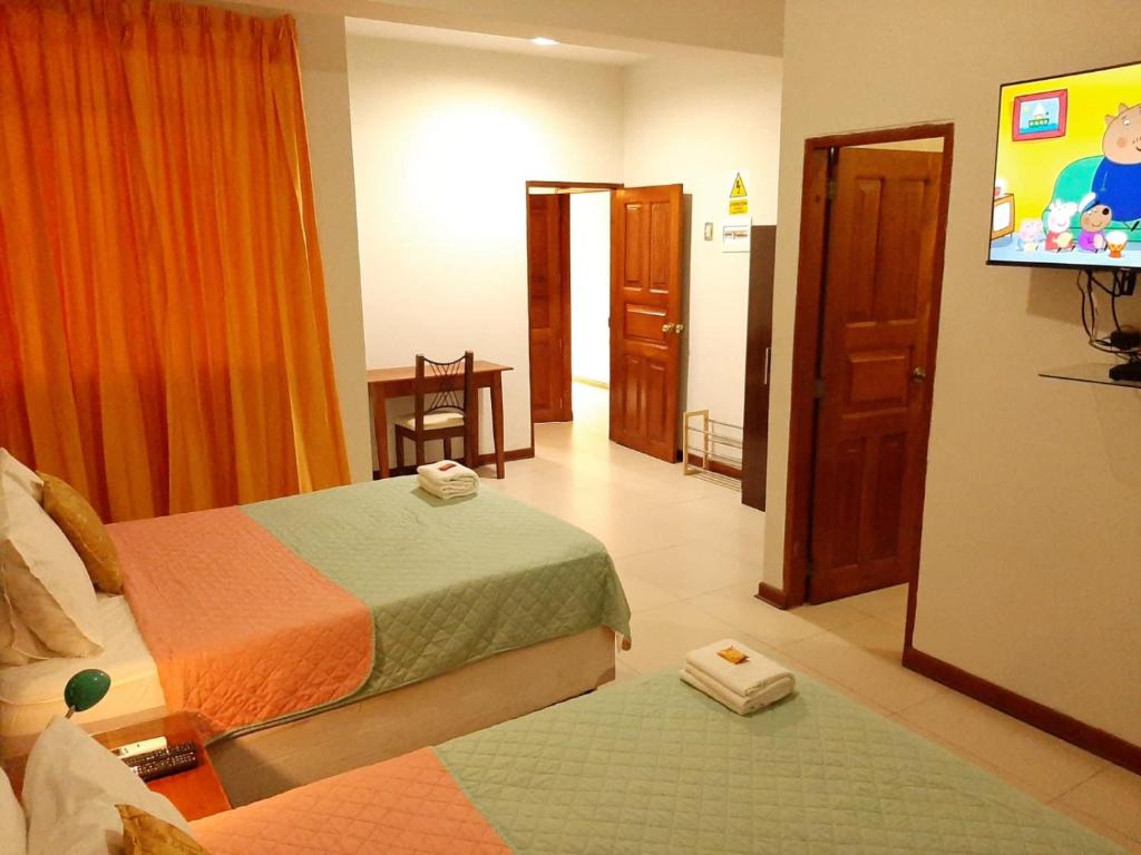 100 Rv Apartments Iquitos-apartamento Primer Piso Con Vista A Piscina - Perù