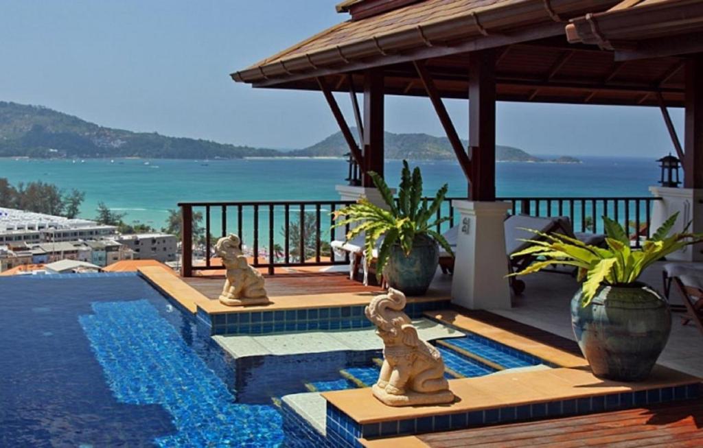 Patong Seaview 3000ft. Private Sauna Gym Jacuzzi - Patong Beach