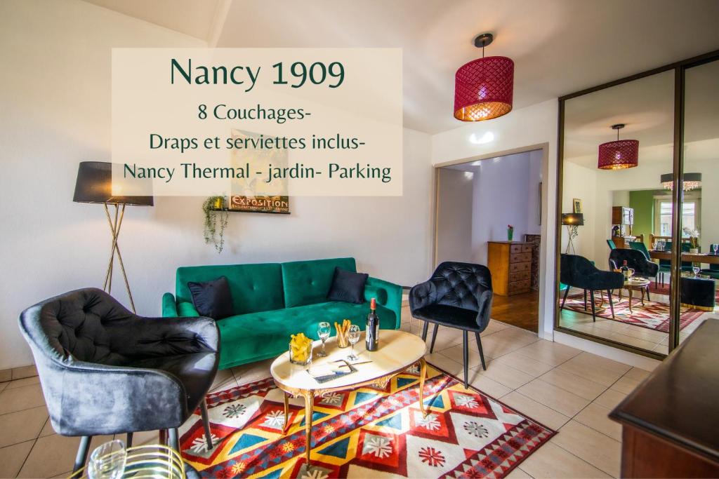 Nancy Thermal à 2 Min -Le 1909- 8 Pers- Parking Chez Julie - Laxou