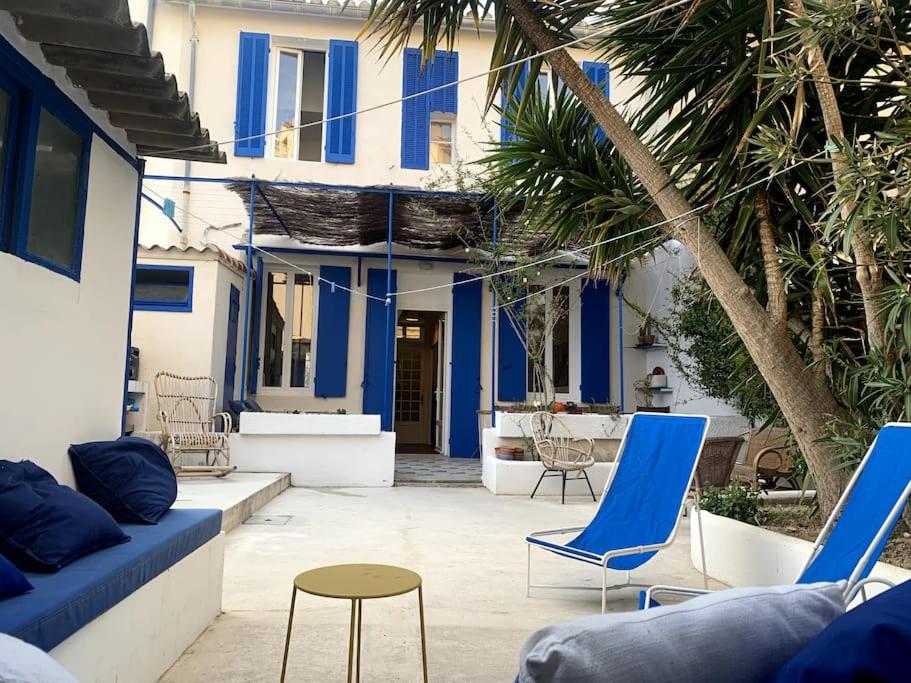 Villa En Bord De Mer à Malmousque - Plages de Marseille Prado