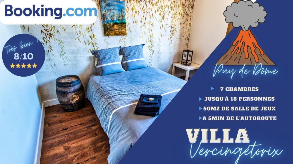 Villa Vercingétorix - Groupe, Billard - Jacuzzi Spa - Clermont-Ferrand