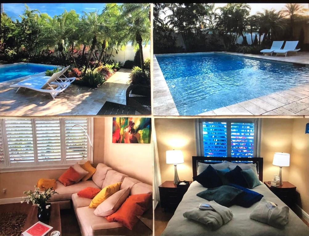 Private Bedroom & Den Suite With Shared Pool & Tropical Garden - Fort Lauderdale, FL