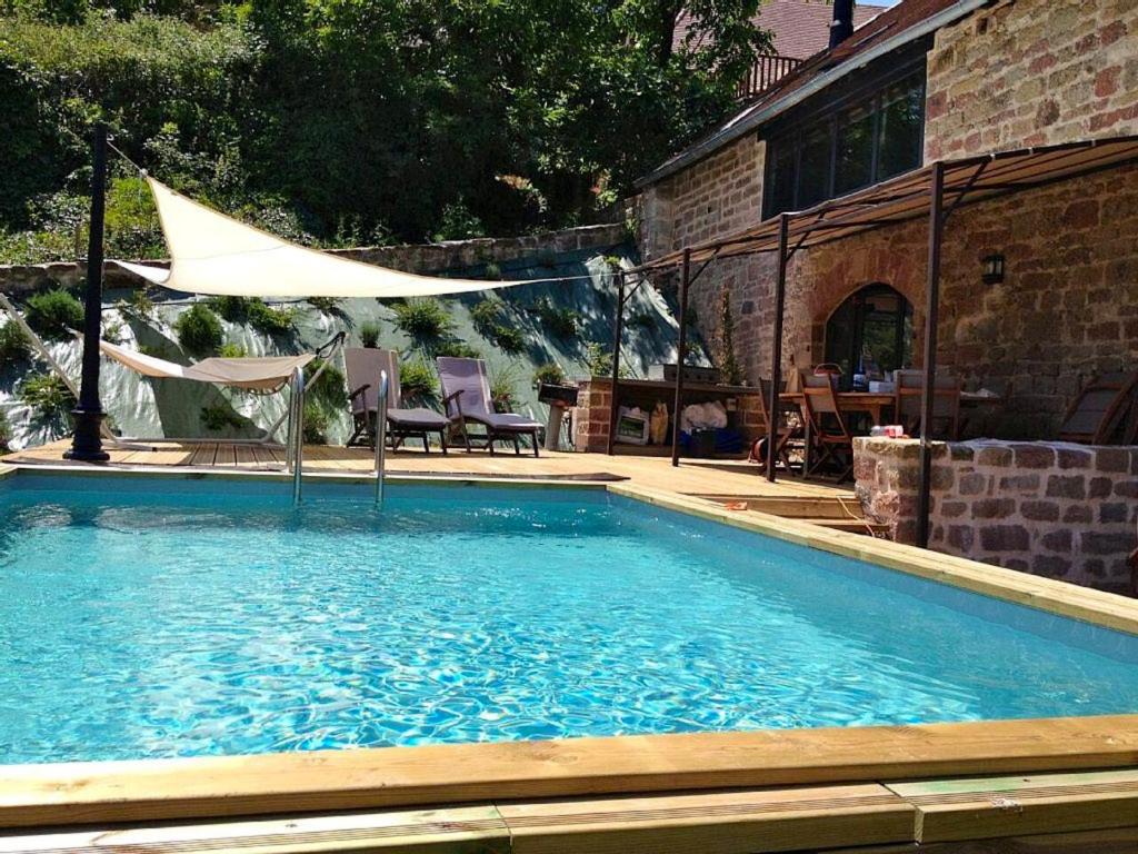 Villa De 3 Chambres Avec Piscine Privee Terrasse Et Wifi A Noailhac - Collonges-la-Rouge