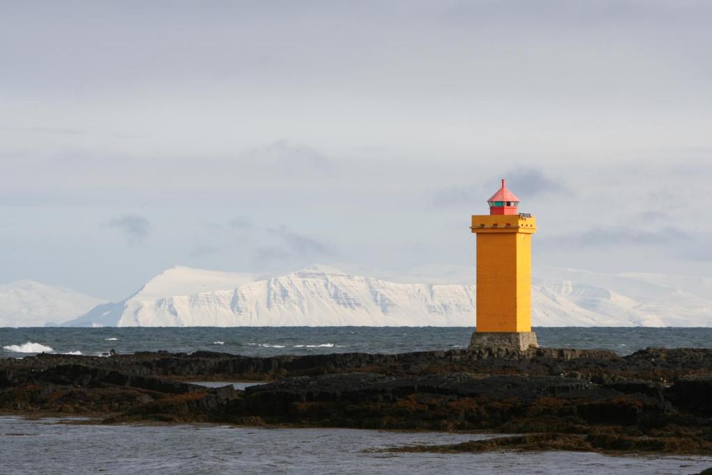 By The Lighthouse - Islande