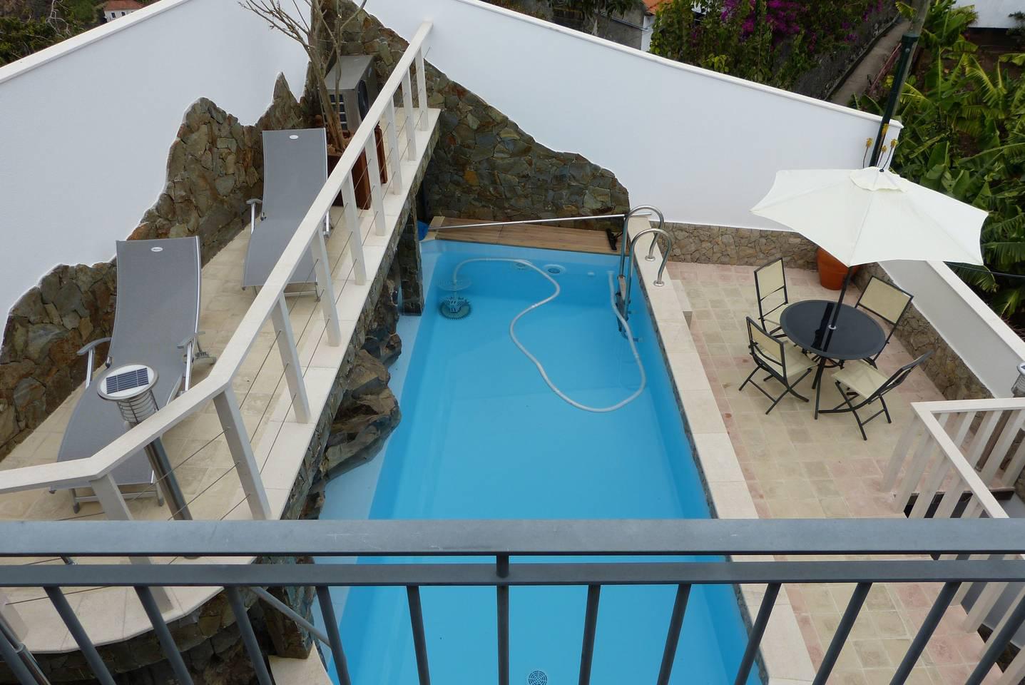 Ac 3 Bedroom + 2 Bath Home With Swimming Pool Access - 50206231 - Ribeira Brava
