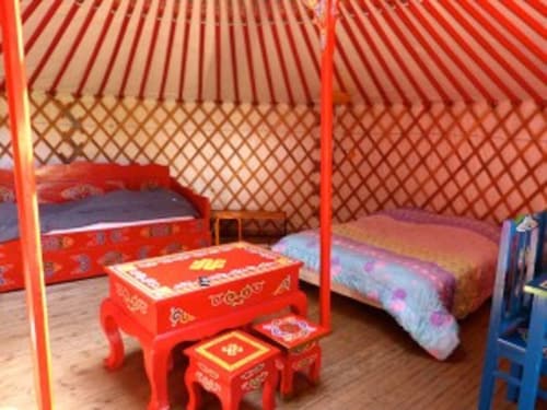 Spend A Magical Night In This Colorful Traditional Mongolian Habitat - Brittany