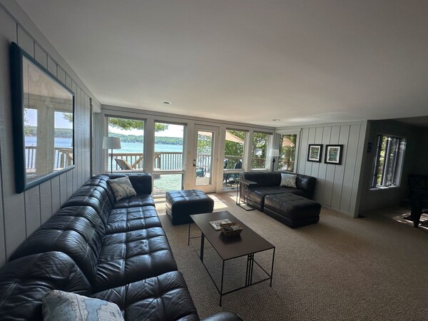 New For 2023 - Renovated Lakefront W/large Private Deck, Dock & Paddleboards - East Jordan, MI