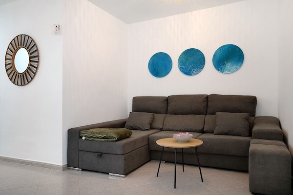 Appartement De Vacances 'Casa Albazul' Avec Terrasse Privée Et Wi-fi - Aéroport Arrecife (ACE)