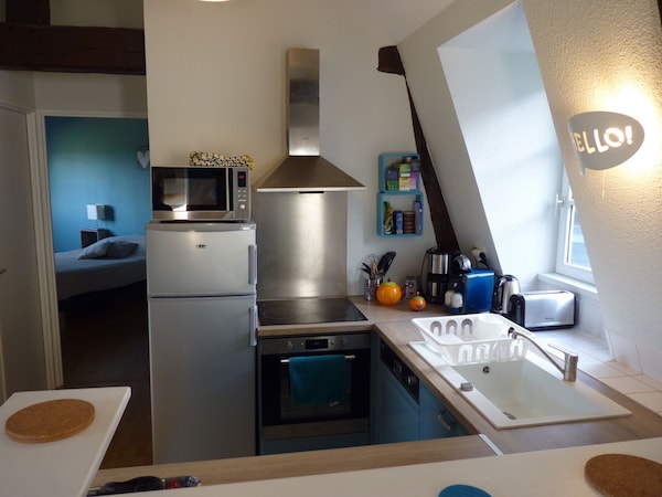 Bright Apartment In A Historic Building Classified 3 Stars - Honfleur