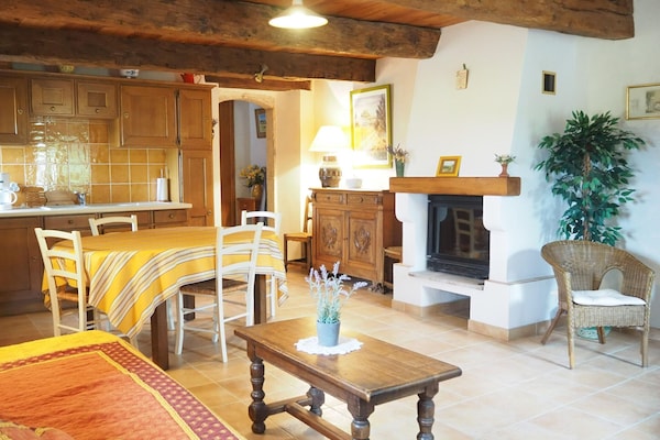 Pretty Country House With Private Garden, Redortiers - Banon