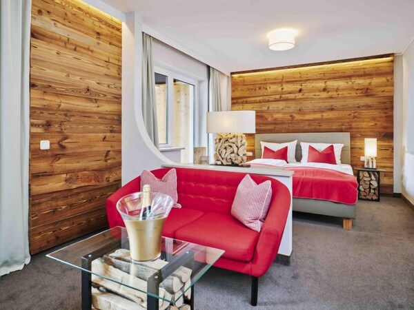 Apartment Suite Für Bis Zu 4 P & Wellnessbereich In Saalbach-hinterglemm - 4 Persons, 1 Bedrooms - Viehhofen