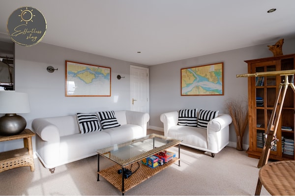 Leeward House|luxury|parking|stunning Sea View - Beaulieu