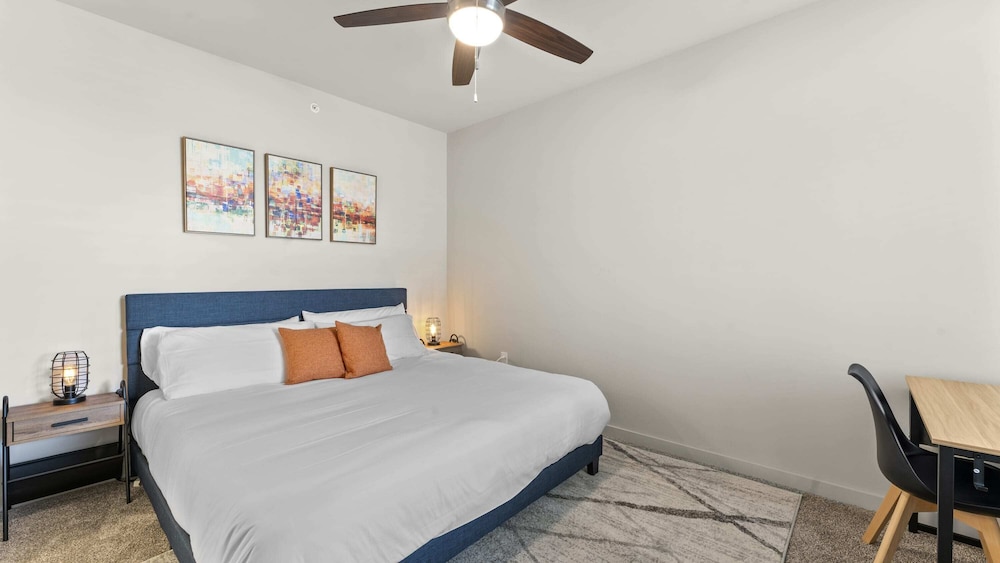 Airy 2br Suite Close To Dt W/ King Beds, Fast Wifi - Mueller - Austin