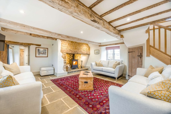 16th Century Converted Mill In The Cotswolds With A Hot Tub -Little Barford Mill - Warwickshire