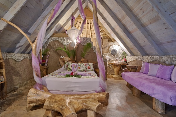 Honeymoon Lilac Orquid Cabin #6, At Chalet Tropical Bio-hotel - República Dominicana