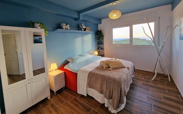 Attractive Apartment In A Villa On Top Of A Mountain With Sea View - Vilafranca del Penedès