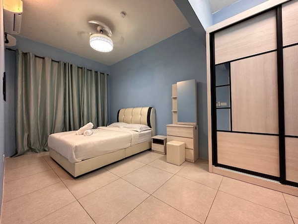 Sz Homestay -Comfy 3 Bedrooms@meritus - Bukit Mertajam