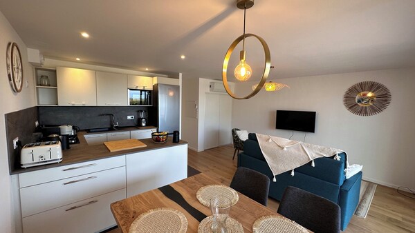 Nouveaute Appartement Neuf "Thinic", Vue Mer à 100m De La Plage - Saint-Pierre-Quiberon